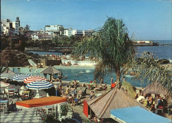 Puerto de la Luz Canarias Piscinas de San Telmo Meerwasser Schwim