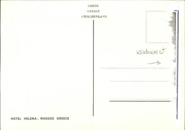 Rhodes Rhodos Greece Hotel Helena – Bild 2
