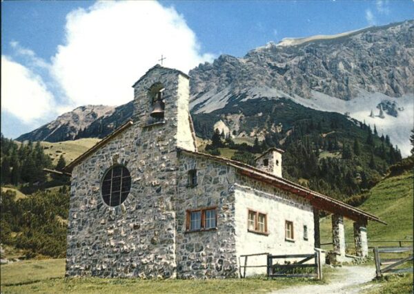 Triesenberg Friedenskapelle im Malbun Gamsgrat