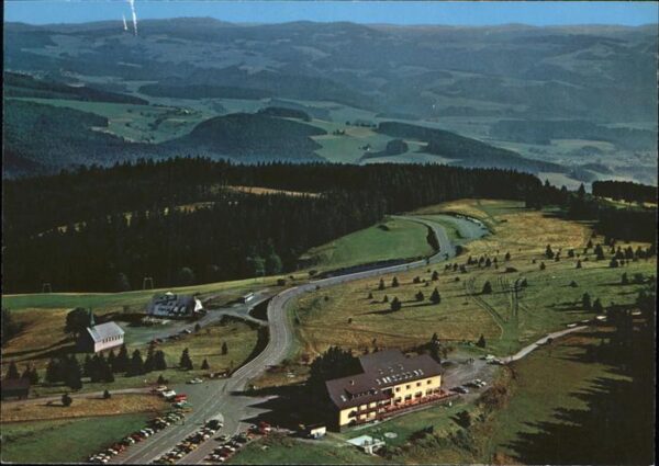 Kandel Waldkirch Breisgau Berghotel Kandel Fliegeraufnahme