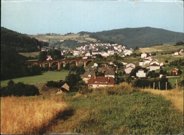 Bad Endbach Gesamtansicht Kneipp Heilbad Viadukt