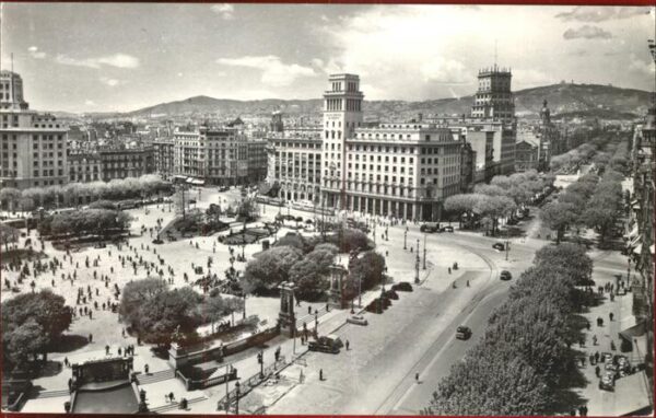 Barcelona Cataluna Plaza de Cataluna