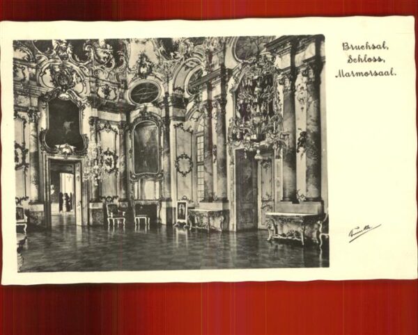 Bruchsal Schloss Marmorsaal