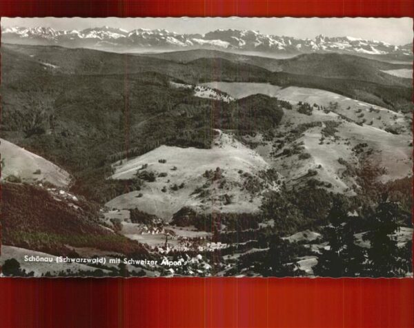 Schoenau Schwarzwald Schweizer Alpen