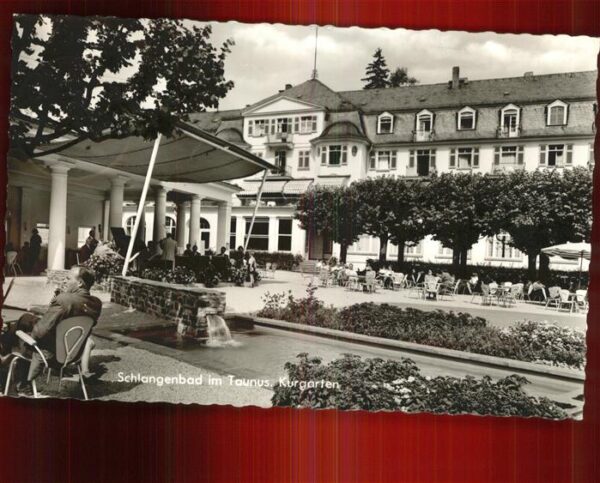 Schlangenbad Taunus Kurgarten