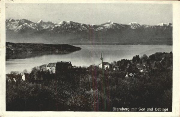 Starnberg See Gebirge