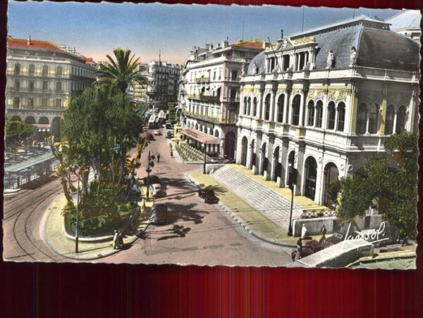 Alger Algerien Stadt Place de l Opera
