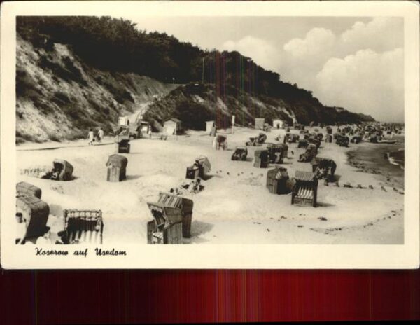 Usedom Kaserow Strandkörbe