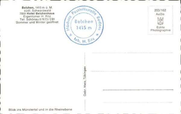 Belchen Baden Hotel Belchenhaus – Bild 2