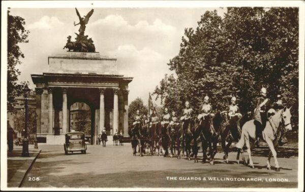 London Guards Wellington Pferde Soldaten