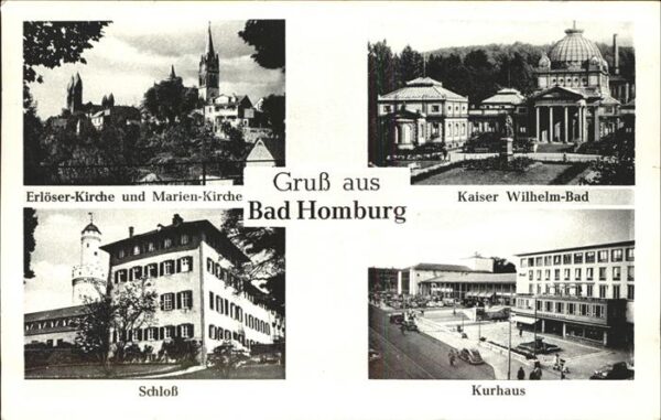 Bad Homburg Kurhaus Kaiser Wilhelm Bad Schloß