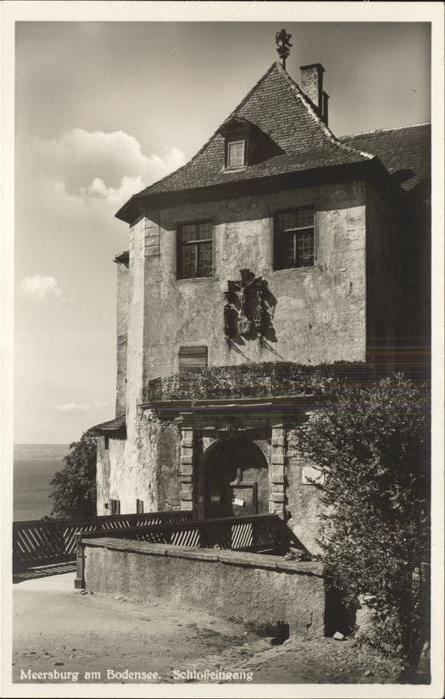 Meersburg Bodensee Schloßeingang