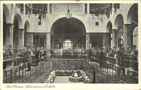 Bad Kissingen Rakoczybrunnen Trinkhalle