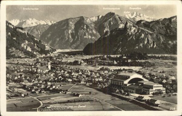 Oberammergau Zugspitze Kofel Dreitorspitze