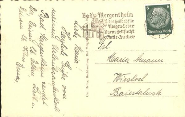 Bad Mergentheim Schloss Eingang – Bild 2