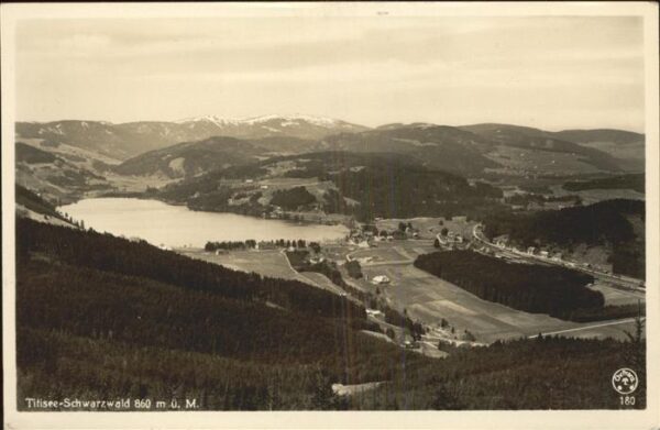 Titisee Schwarzwald Fliegeraufnahme