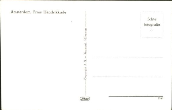 Amsterdam Niederlande Prins Hendrikkade – Bild 2