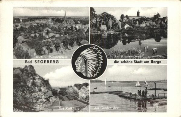 Bad Segeberg Grossen See Wasserturm Kalkberg Indiane