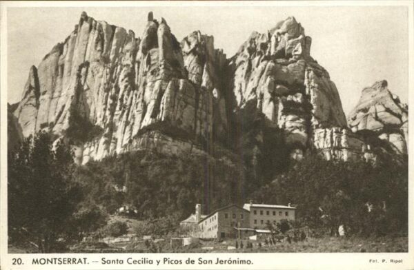 Montserrat Kloster Santa Cecilia y Picos San Jeronimo