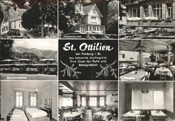 St Ottilien Freiburg Waldrestaurant Wallfahrtsort Schwarzwal