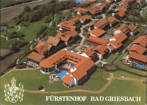 Bad Griesbach Rottal Fliegeraufnahme Fürstenhof Wappen