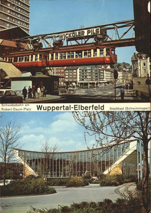 Wuppertal Elberfeld Schwebebahn Robert-Daum-Platz