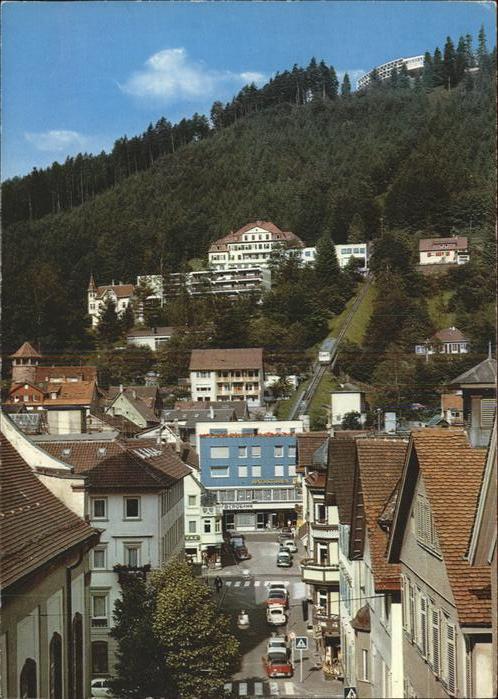 Wildbad Schwarzwald Bergbahn Sommerberg