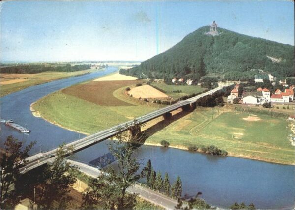 Porta Westfalica Jakobsberg Kaiser Wilhelm Denkmal Autob