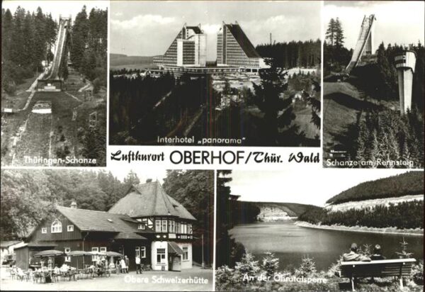 Oberhof Thueringen Schanze Rennsteig Ohratalsperre Schweiz
