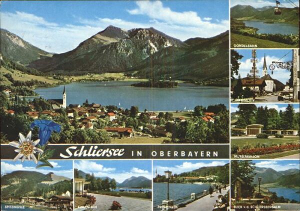 Schliersee Gondelbahn Musikpavillion Spitzingsee