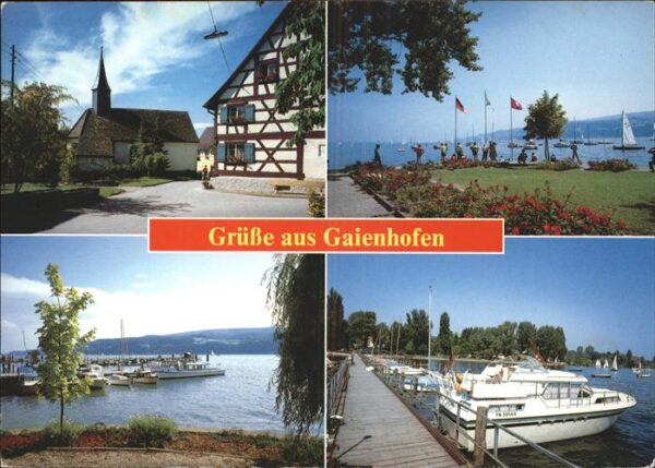 Gaienhofen Park Hafen