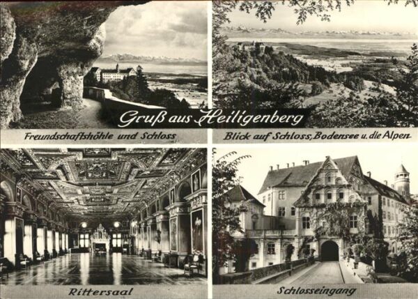 Heiligenberg Baden Bodensee Alpen Schlosseingang Freundsch