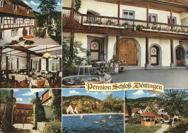 Doettingen Braunsbach Pension Schloß Döttingen
