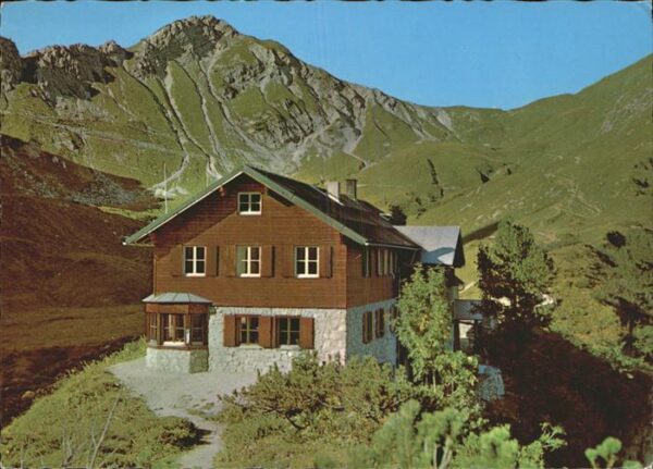 Oesterreich Landsberghütte Traualpsee Steinkarspitz