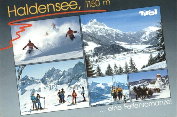 Haldensee Tirol Skigebiet Kutsche