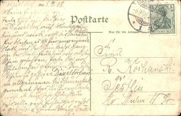 Duesseldorf Rheinwerft Strassenbahn – Bild 2