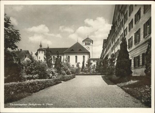 Cham ZG Töchterinstitut Heiligkreuz
