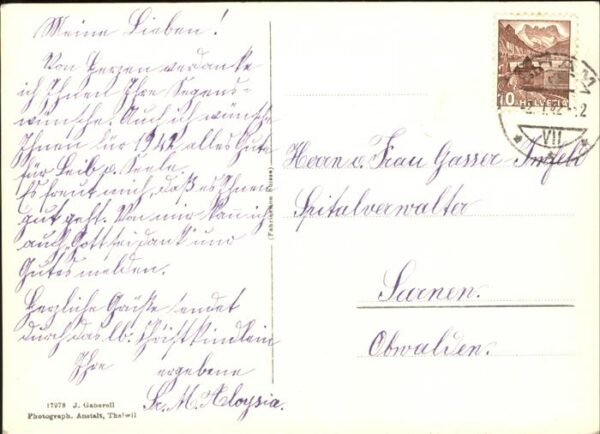 Cham ZG Töchterinstitut Heiligkreuz – Bild 2