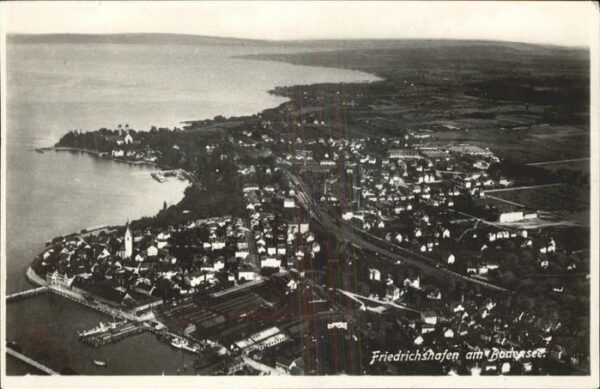 Friedrichshafen Bodensee Fliegeraufnahme