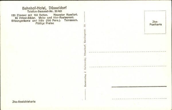 Duesseldorf Bahnhof Hotel – Bild 2