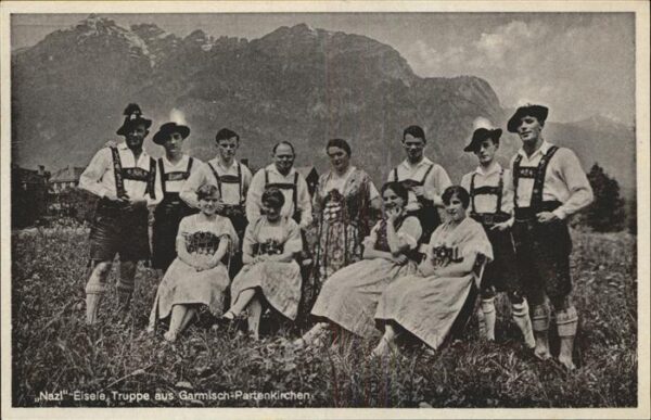 Garmisch-Partenkirchen Eisele Truppe Trachten Gruppe