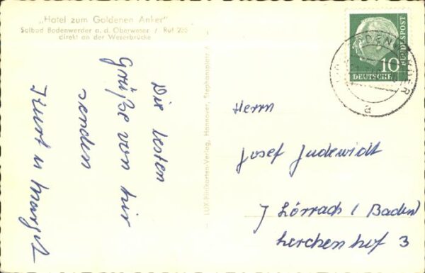 Bodenwerder Münchhausenstadt Hotel zum Anker Weser – Bild 2