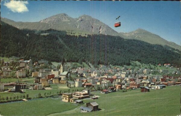Seilbahn Davos Bräma-Büel Schatzalp-und Parsennb