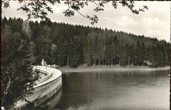 Staudamm Pumpspeicherkraftwerk Remscheid Talsperre