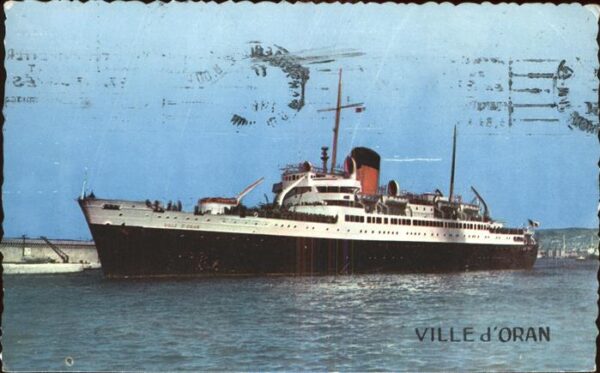Dampfer Oceanliner Ville d_Oran