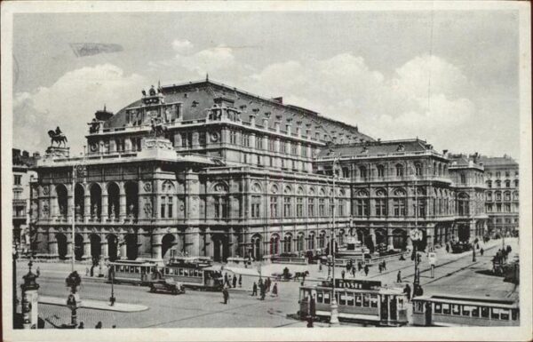 Strassenbahn Wien Staatsoper