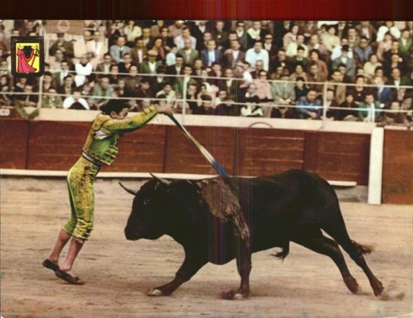 Stierkampf Corrida de toros un par de banderillas