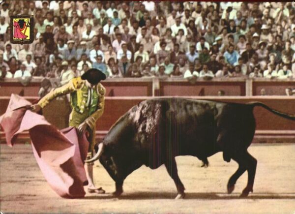 Stierkampf Corrida de toros media veronica suerte