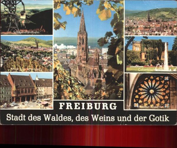 Seilbahn Freiburg Rathaus Münster-Rossette