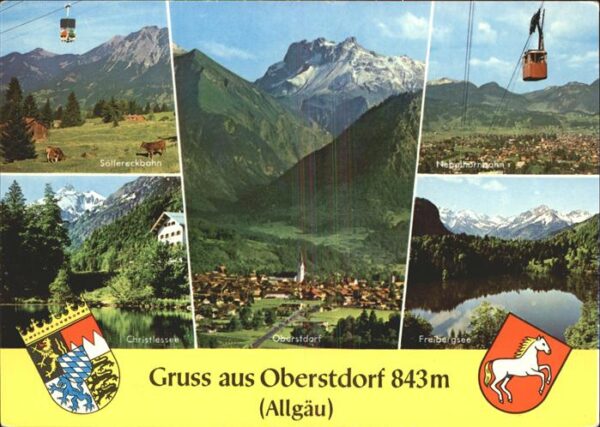 Seilbahn Oberstdorf Freibergsee Christlessee